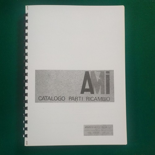 Ami juke box catalogo parti - ami,